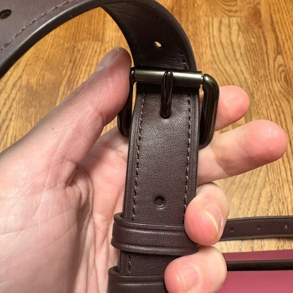 COACH 76034 Dreamer Shoulder Bag In Colorblock adjustable/interchangeable straps - Picture 10 of 11